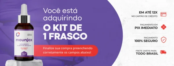 Mounjax - 1 Frasco (30 dias)