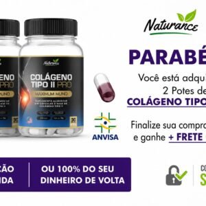 Colágeno Tipo II Pró - Kit com 2 Potes